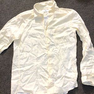 UNI GLO MEN’S LINEN DRESS SHIRT BNWOT